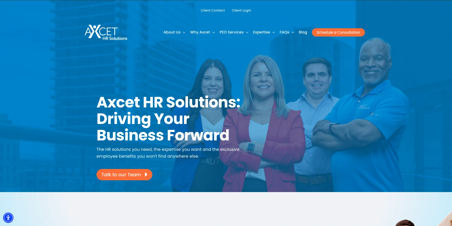 Professional association website design