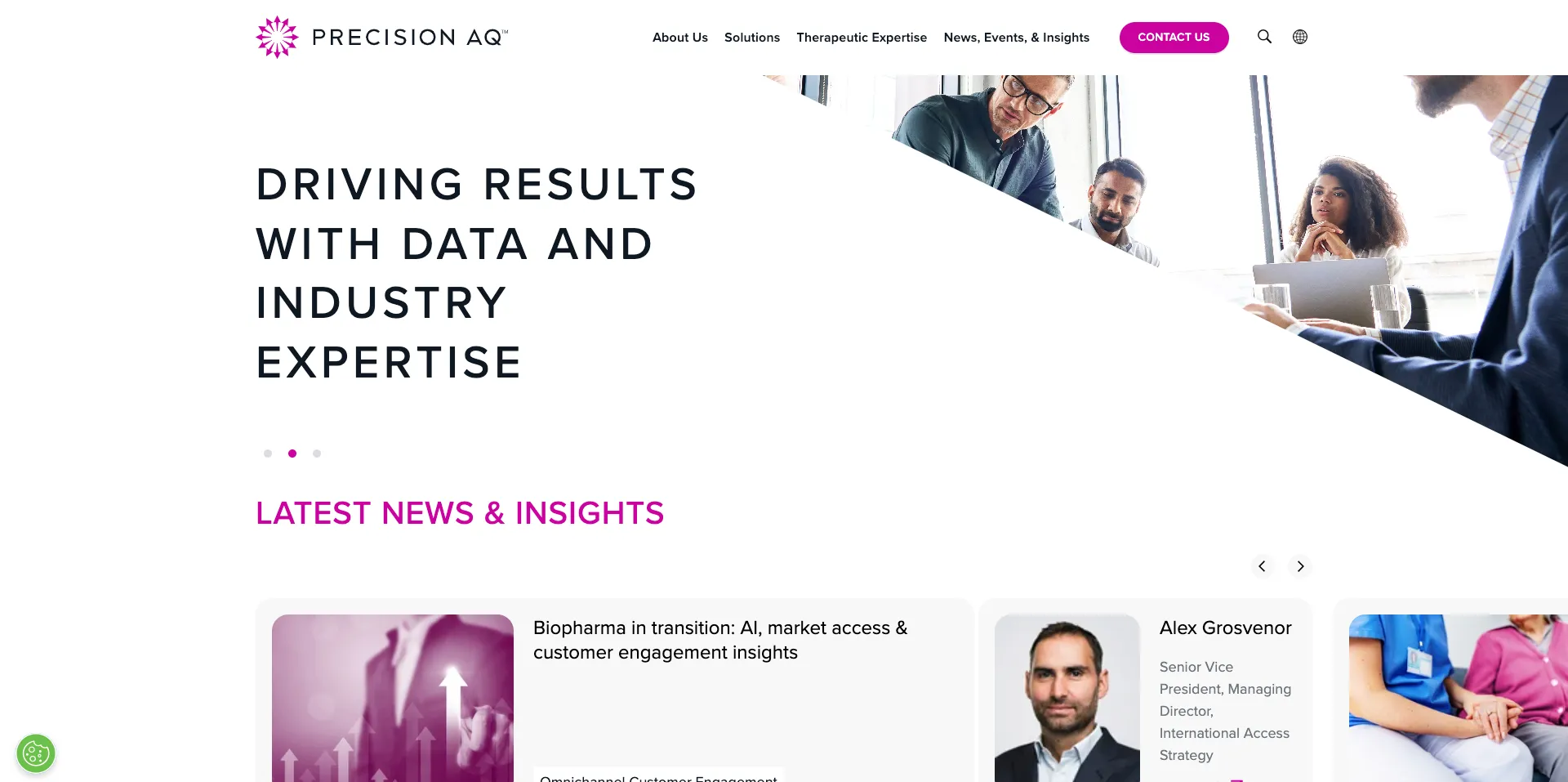 Professional association website design