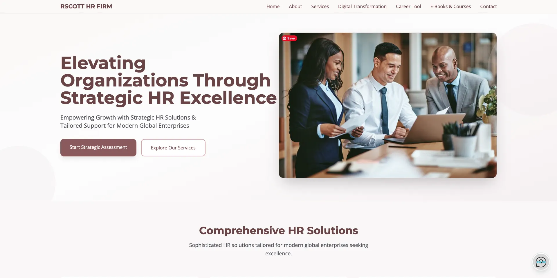 Community association website design