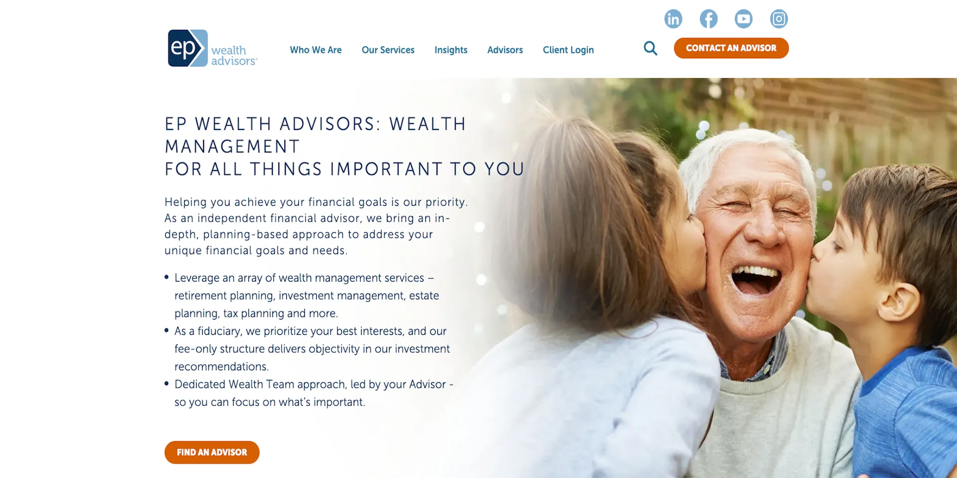 Business association website design